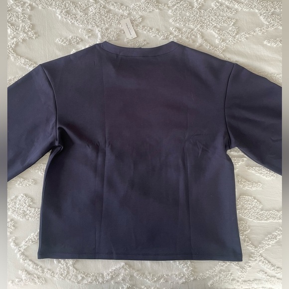 Banana Republic Soft Touch Scuba Drop-Shoulder Top - Picture 8 of 12